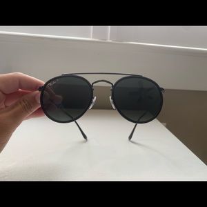 Ray Ban Round Double Bridge Polarized Lenses